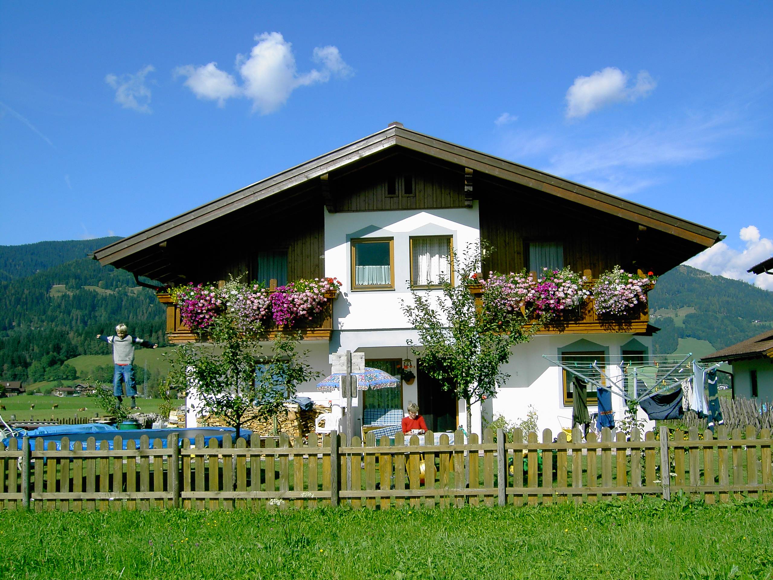 Haus Entfellner im Sommer in Flachau